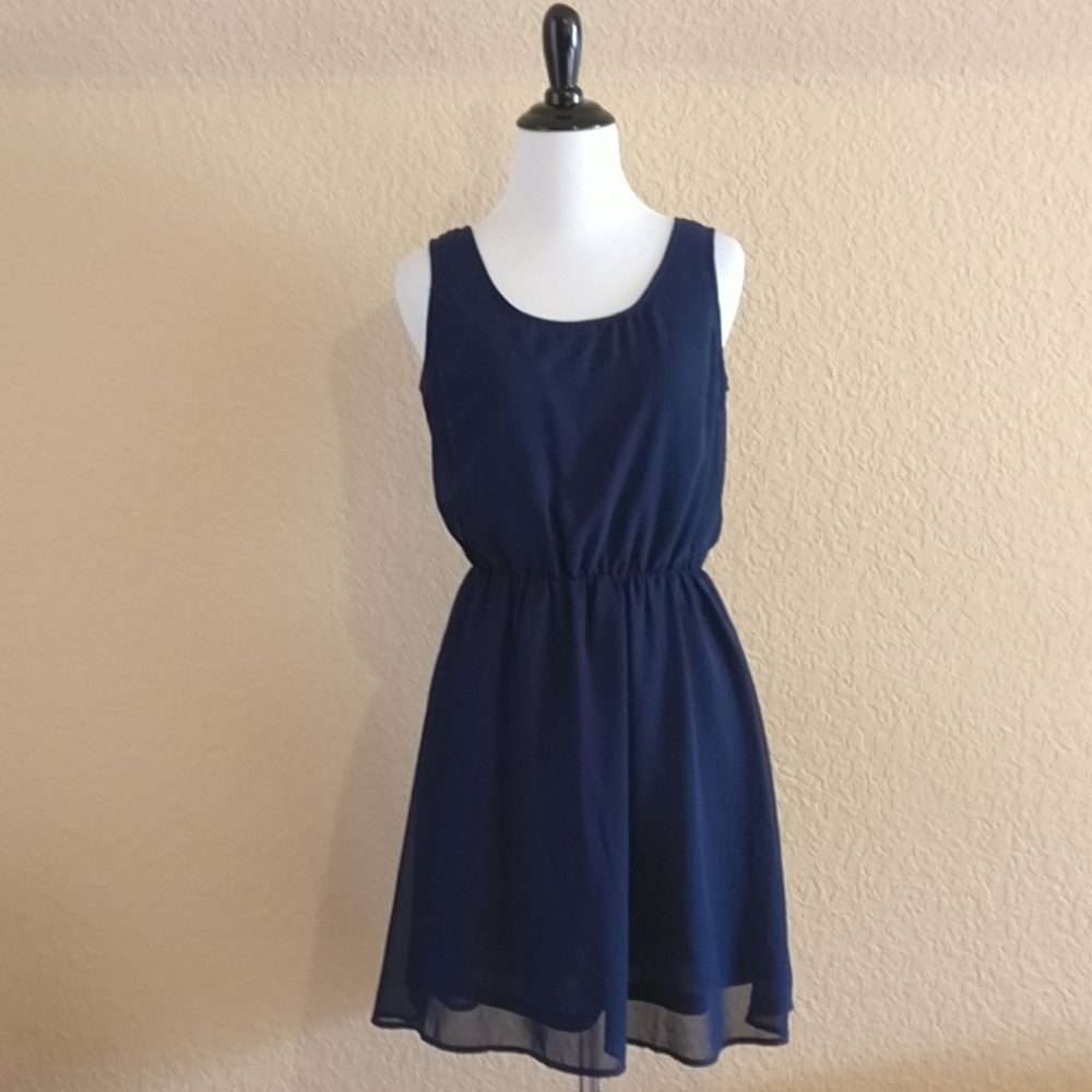 Modcloth Doe & Rae Lace Crochet Backless Dress